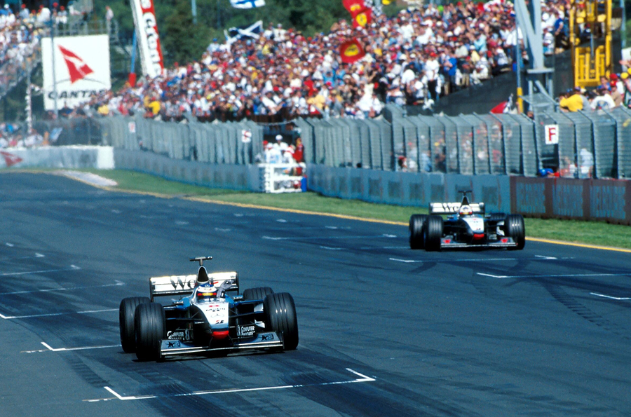 Hakkinen Coulthard Australia 1998