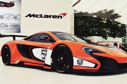 McLaren 650S GT3 goodwood