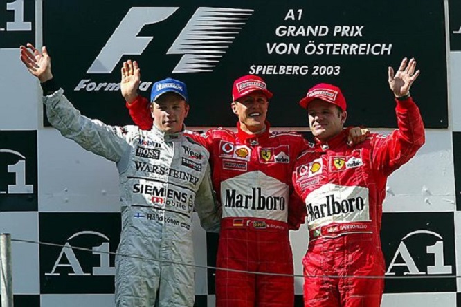 Raikkonen Austria 2003