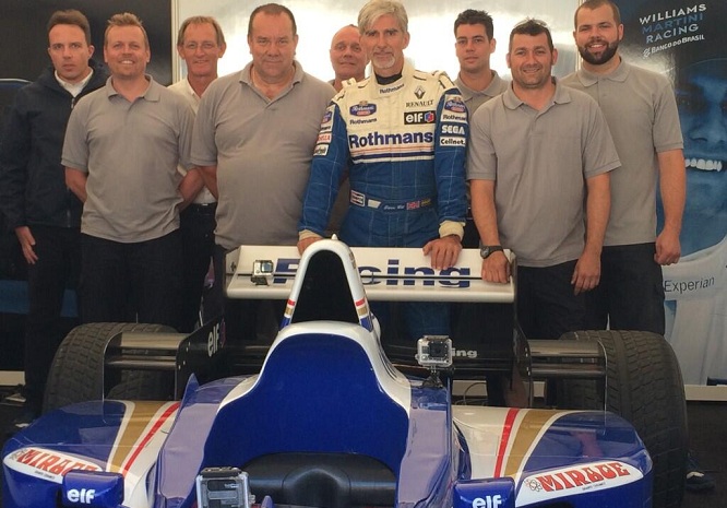 damon hill Goodwood Williams FW18