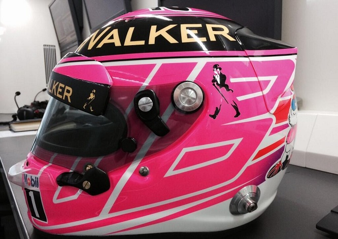 Casco Jenson Button omaggio John Button