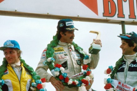 Clay Regazzoni podio Silverstone 1979