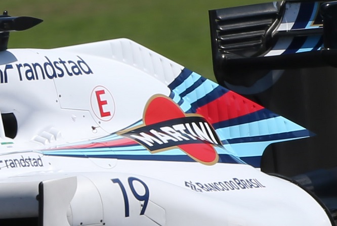 Cofano posteriore Williams FW36 GP Germania 2014