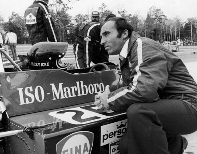 Jacky Ickx Frank Williams Iso F1 GP Usa 1973