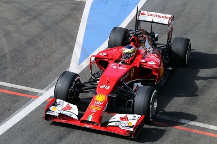 F1 Testing Silverstone, England 8 - 9 July 2014