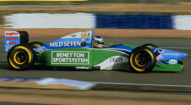 Schumacher Benetton-Ford B194 Silverstone 1994