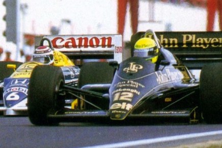 Senna Piquet Hungaroring