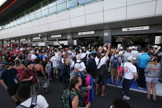 Silverstone fan tifosi 2014