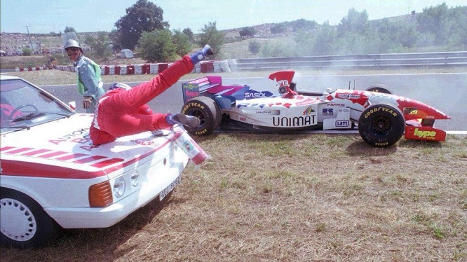 Taki Inoue Arrows GP Ungheria 1995