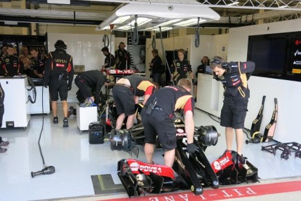 Test Silverstone Lotus