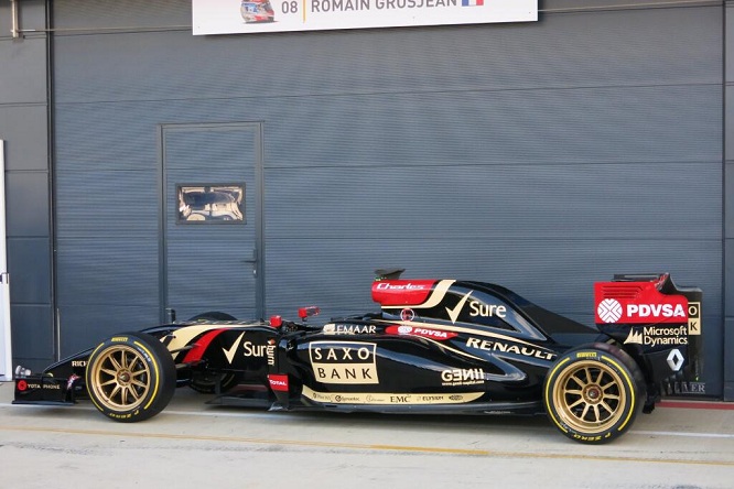 Test Silverstone Lotus Pirelli 2