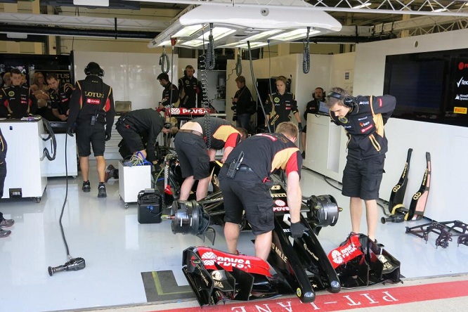 Test Silverstone Lotus