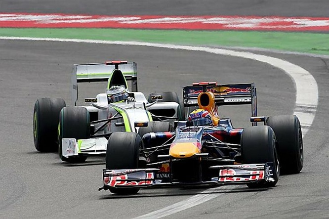 button brawngp webber red bull gp germania 2009