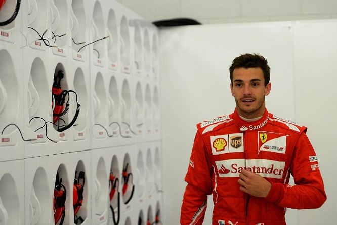 jules bianchi ferrari test silverstone 2014