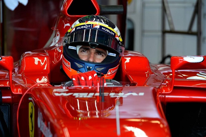 test silverstone 2014 Ferrari Pedro de la Rosa