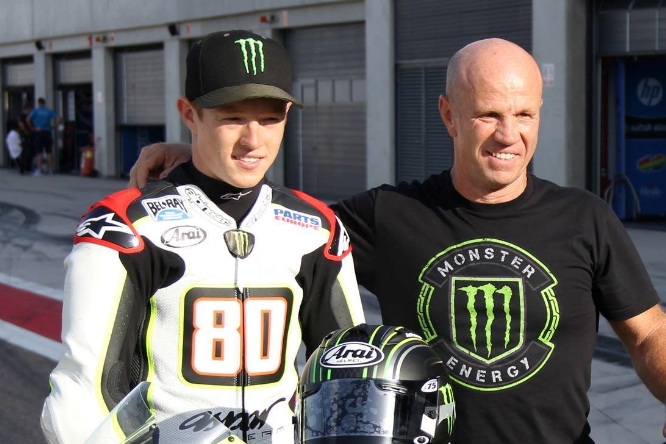 Dakota e Randy Mamola 2014