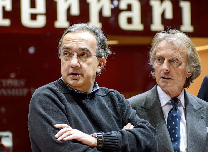 Marchionne Montezemolo