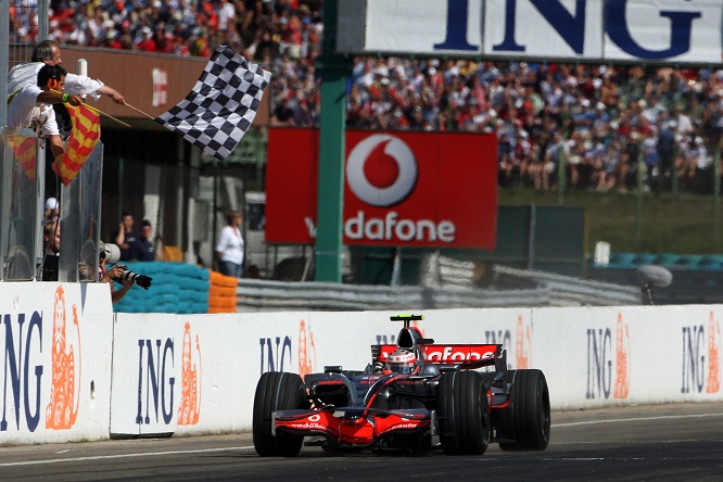 Race, Heikki Kovalainen (FIN), McLaren Mercedes, MP4-23, race winner