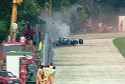 Senna Tamburello Imola 1994