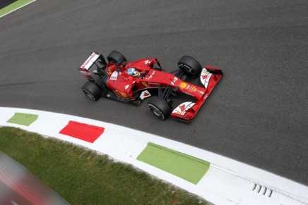 05.09.2014 - Free Practice 2, Fernando Alonso (ESP) Scuderia Ferrari F14-T