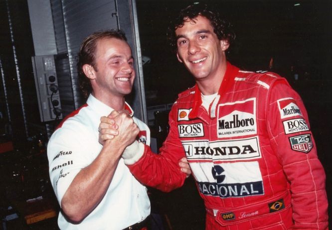 Josef Leberer Ayrton Senna