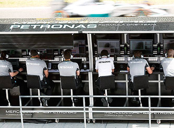 Mercedes team radio