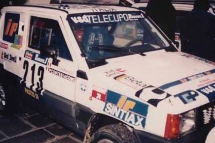 Panda Cesare GIRAUDO Paolo CONTEGIACOMO Paris Dakar 1984