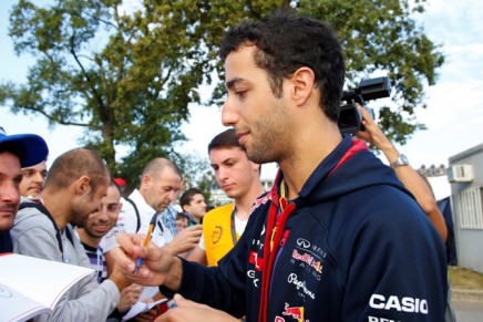 06.09.2014 - Daniel Ricciardo (AUS) Red Bull Racing RB10