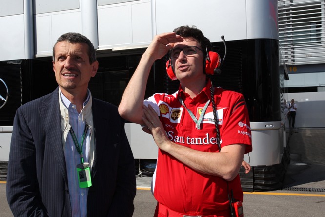 06.09.2014 - (L) Guenther Steiner (ITA) Haas F1 Team Prinicipal