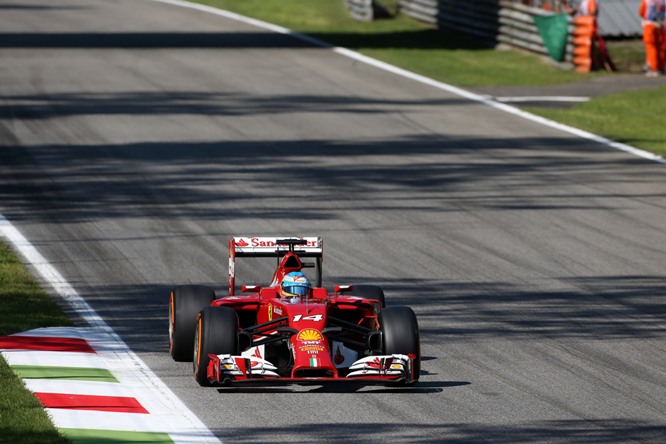 06.09.2014 - Free Practice 3, Fernando Alonso (ESP) Scuderia Ferrari F14-T