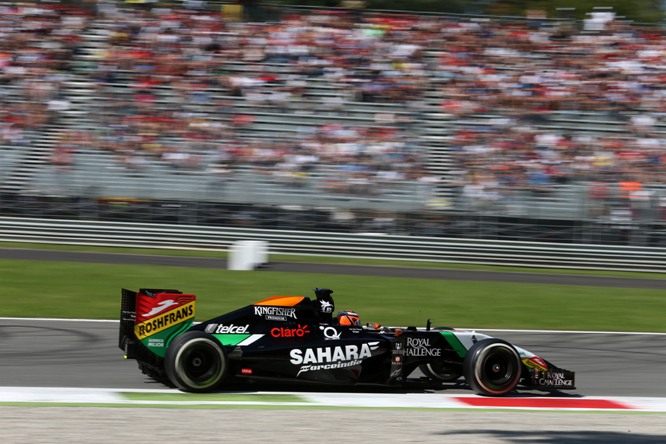 06.09.2014 - Free Practice 3, Nico Hulkenberg (GER) Sahara Force India F1 VJM07