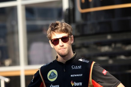 06.09.2014 - Romain Grosjean (FRA) Lotus F1 Team E22