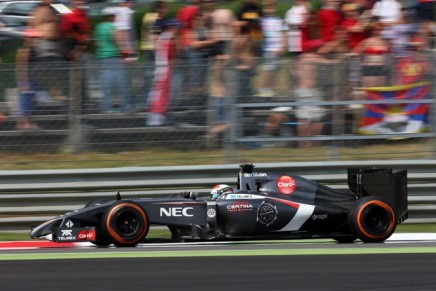 07.09.2014 - Race, Adrian Sutil (GER) Sauber F1 Team C33