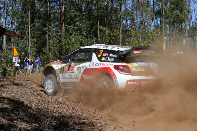 Kris Meeke (GBR) Paul Nagle (IRL) Citroen DS3 WRC