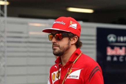 18.09.2014 - Fernando Alonso (ESP) Scuderia Ferrari F14-T