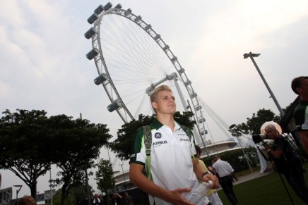 18.09.2014 - Marcus Ericsson (SUE) Caterham F1 Team CT-04