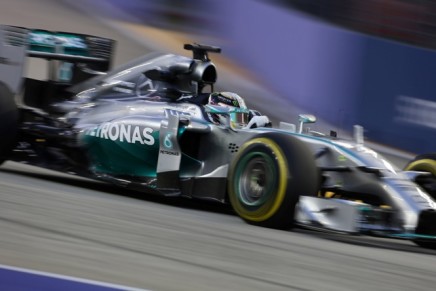 19.09.2014- Free Practice 1, Lewis Hamilton (GBR) Mercedes AMG F1 W05