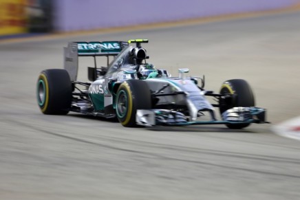 19.09.2014- Free Practice 1, Nico Rosberg (GER) Mercedes AMG F1 W05