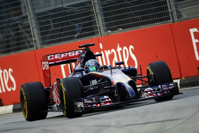 19.09.2014- Free Practice 1, Jean-Eric Vergne (FRA) Scuderia Toro Rosso STR9