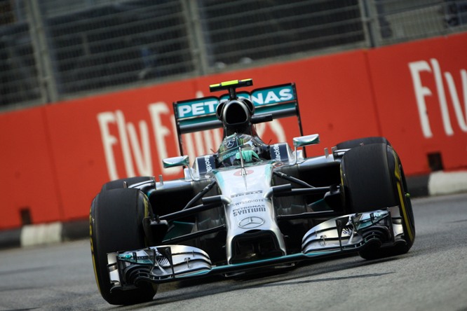 19.09.2014- Free Practice 1, Nico Rosberg (GER) Mercedes AMG F1 W05