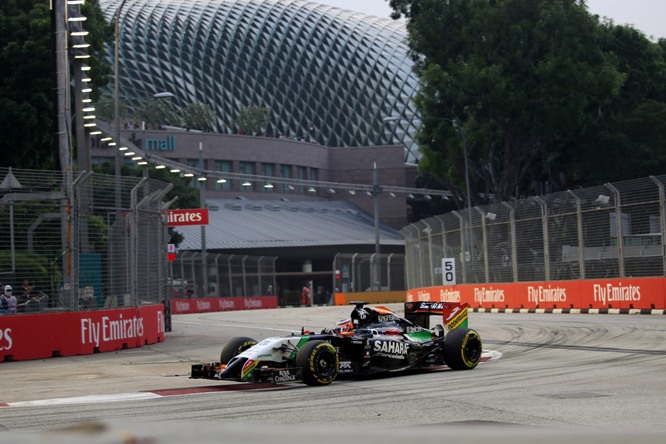 19.09.2014- Free Practice 1, Nico Hulkenberg (GER) Sahara Force India F1 VJM07