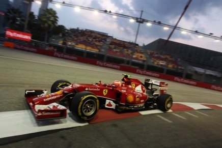 19.09.2014- Free Practice 1, Kimi Raikkonen (FIN) Scuderia Ferrari F14-T