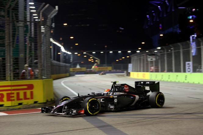 19.09.2014- Free Practice 2, Esteban Gutierrez (MEX), Sauber F1 Team C33