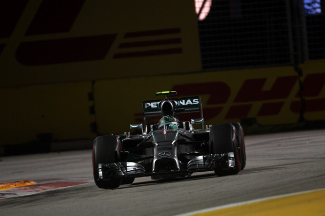 19.09.2014- Free Practice 2, Nico Rosberg (GER) Mercedes AMG F1 W05