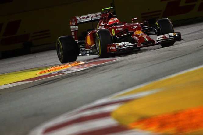 19.09.2014- Free Practice 2, Kimi Raikkonen (FIN) Scuderia Ferrari F14-T