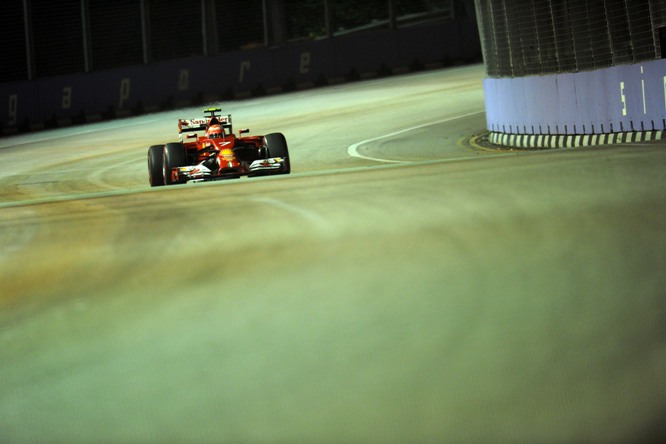 19.09.2014- Free Practice 2, Kimi Raikkonen (FIN) Scuderia Ferrari F14-T