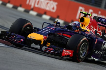 20.09.2014 - Free Practice 3, Daniel Ricciardo (AUS) Red Bull Racing RB10