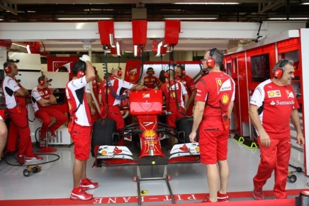 20.09.2014 - Free Practice 3, Kimi Raikkonen (FIN) Scuderia Ferrari F14-T