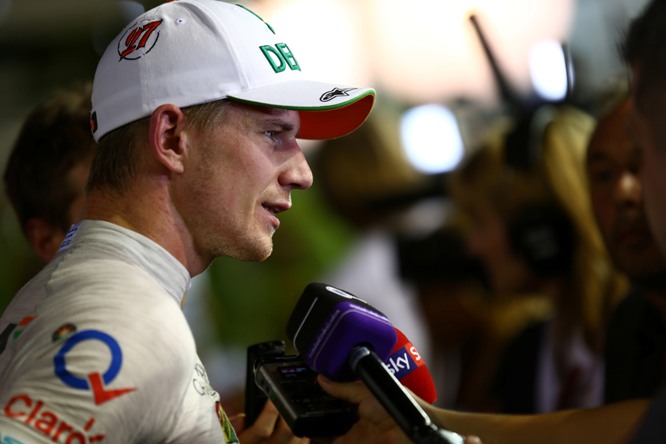 20.09.2014 - Qualifying, Nico Hulkenberg (GER) Sahara Force India F1 VJM07