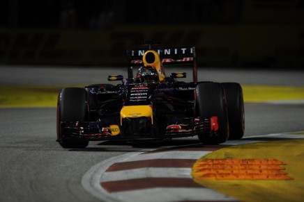 20.09.2014 - Qualifying, Sebastian Vettel (GER) Red Bull Racing RB10